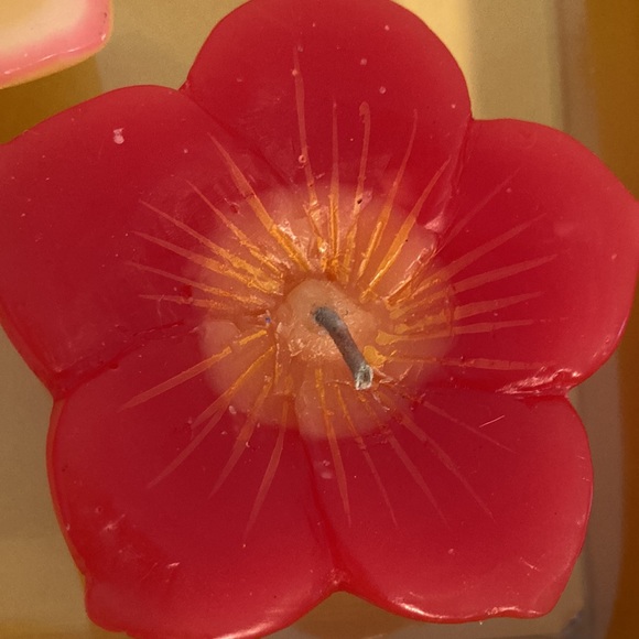 Crate&Barrel flower floating candles New in box - Picture 12 of 16